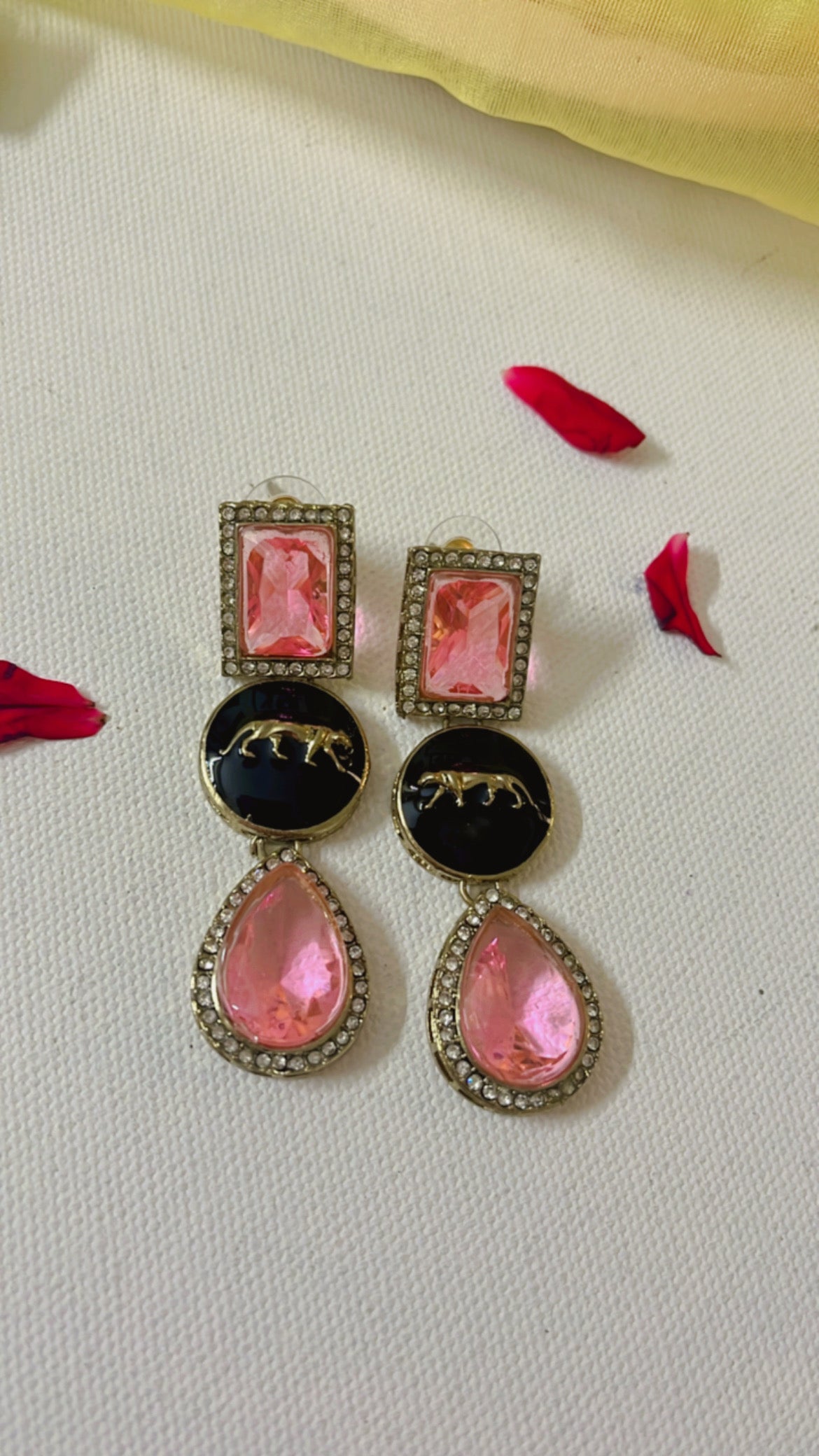 Pink Sachi Earring