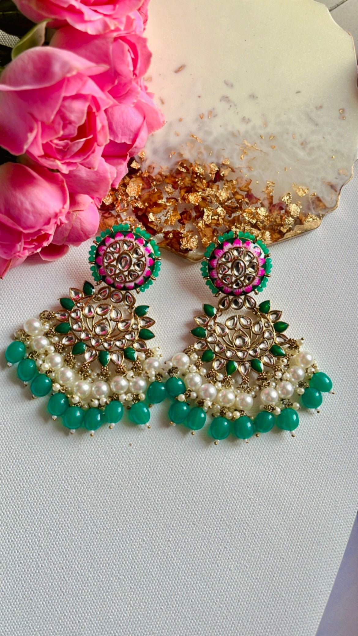 Green Navediya  Earring