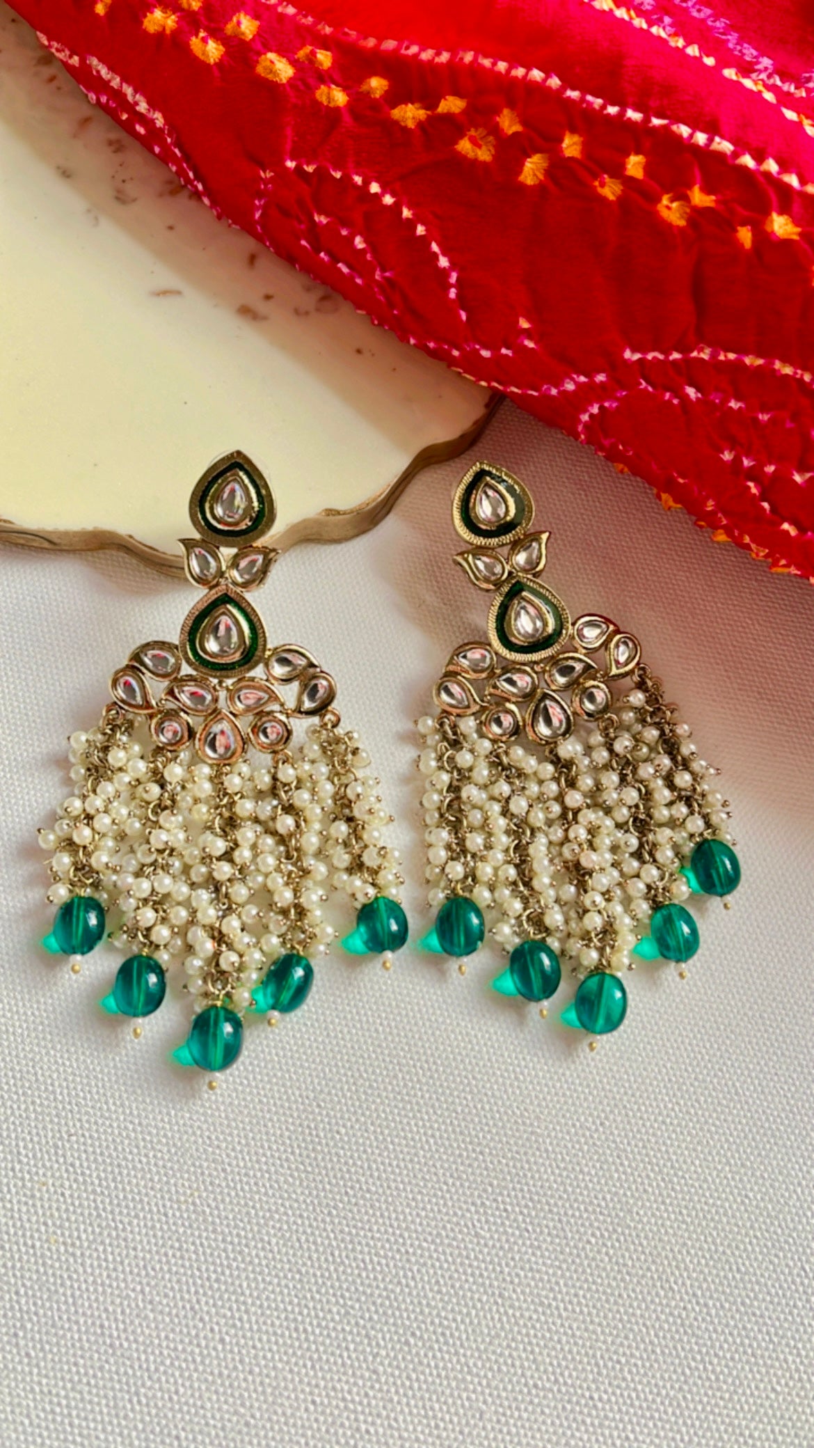 Green  Miraya Earring