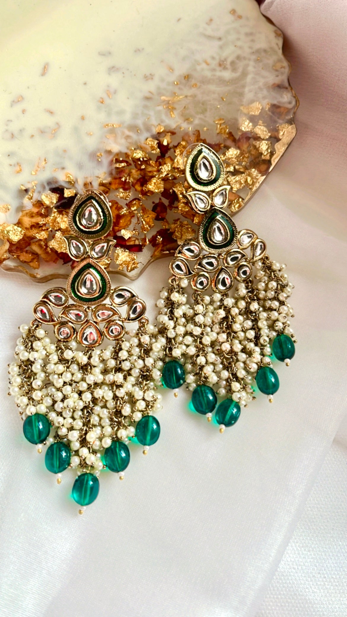 Green  Miraya Earring