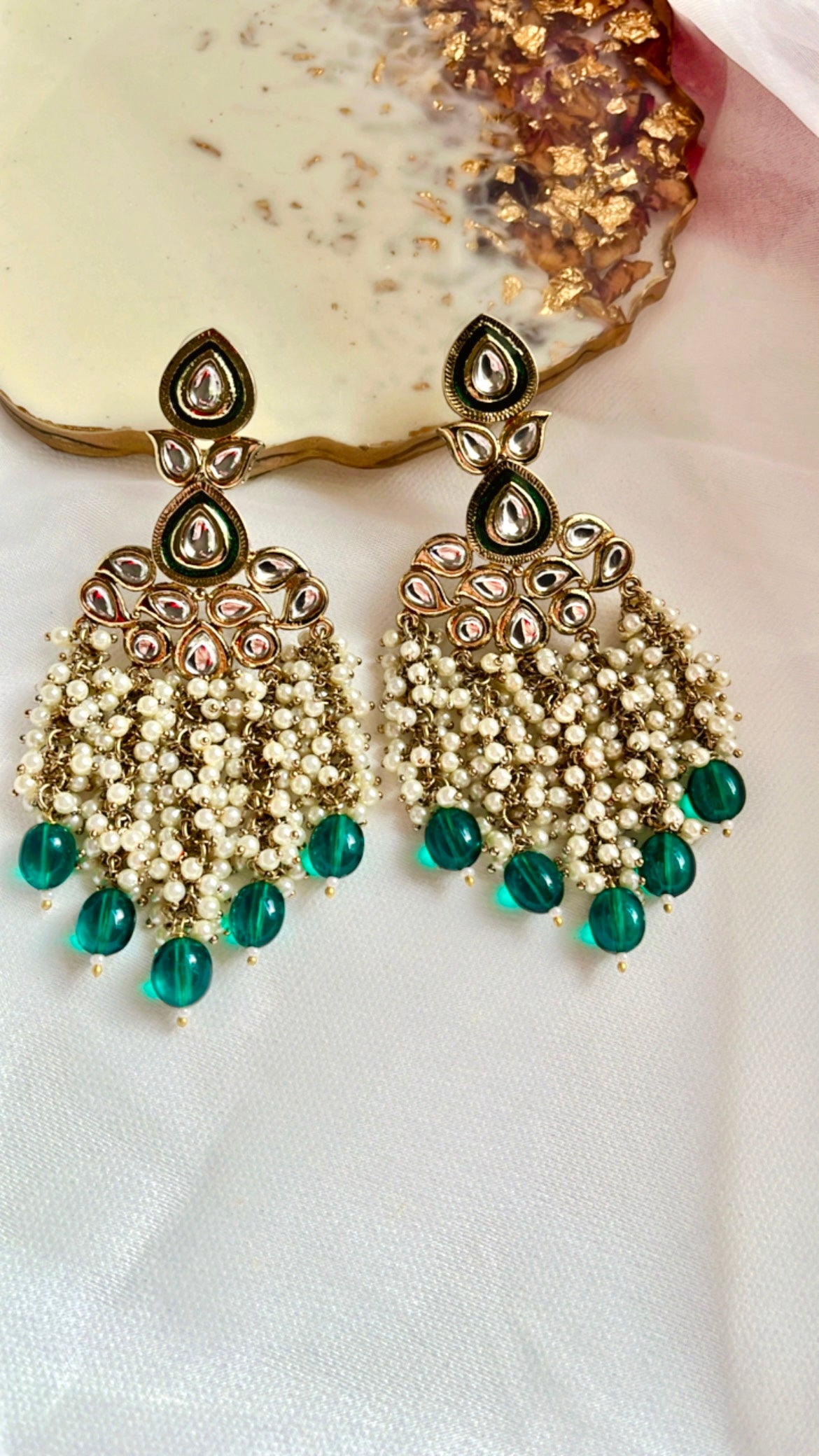 Green  Miraya Earring