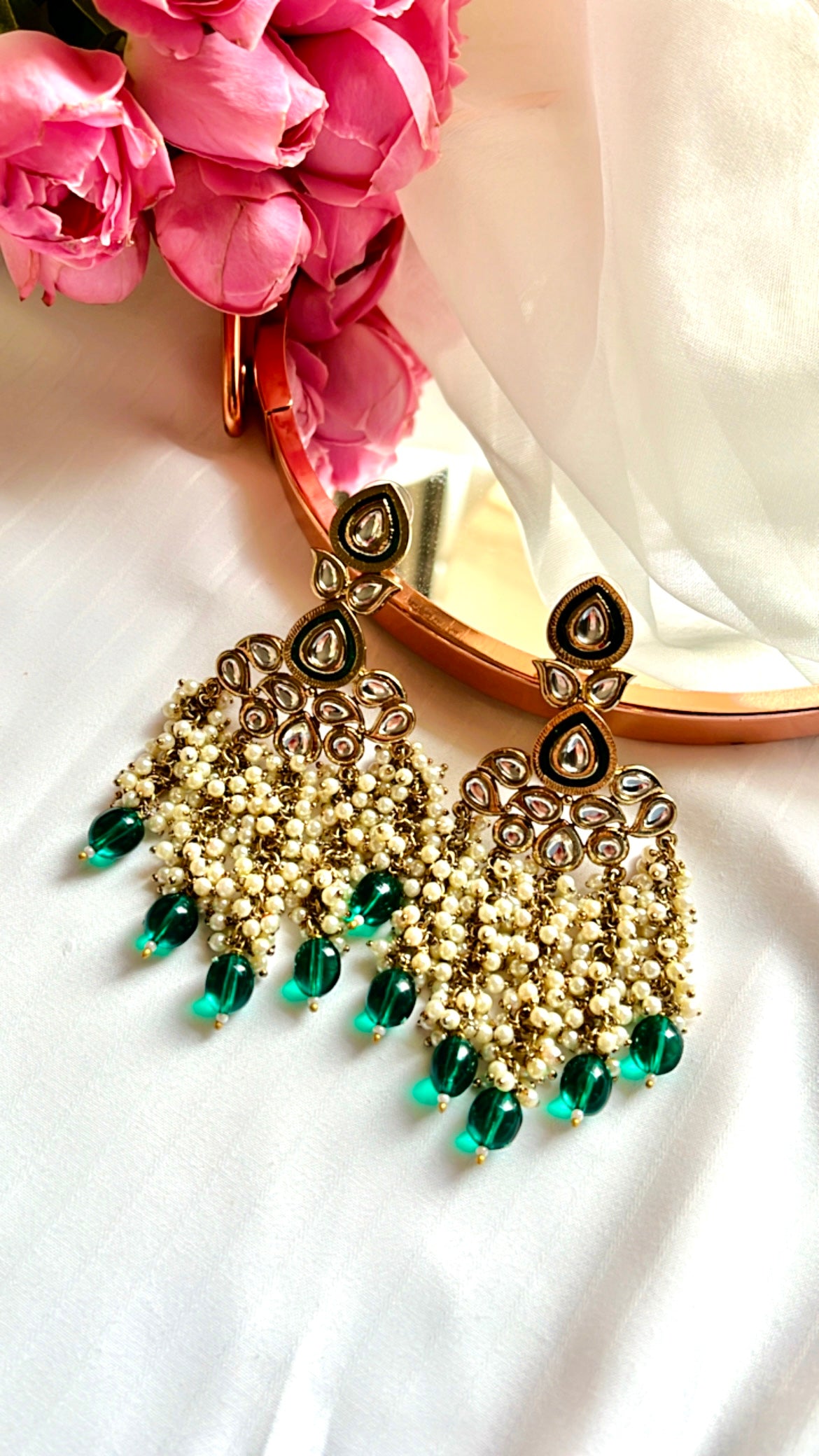 Green  Miraya Earring