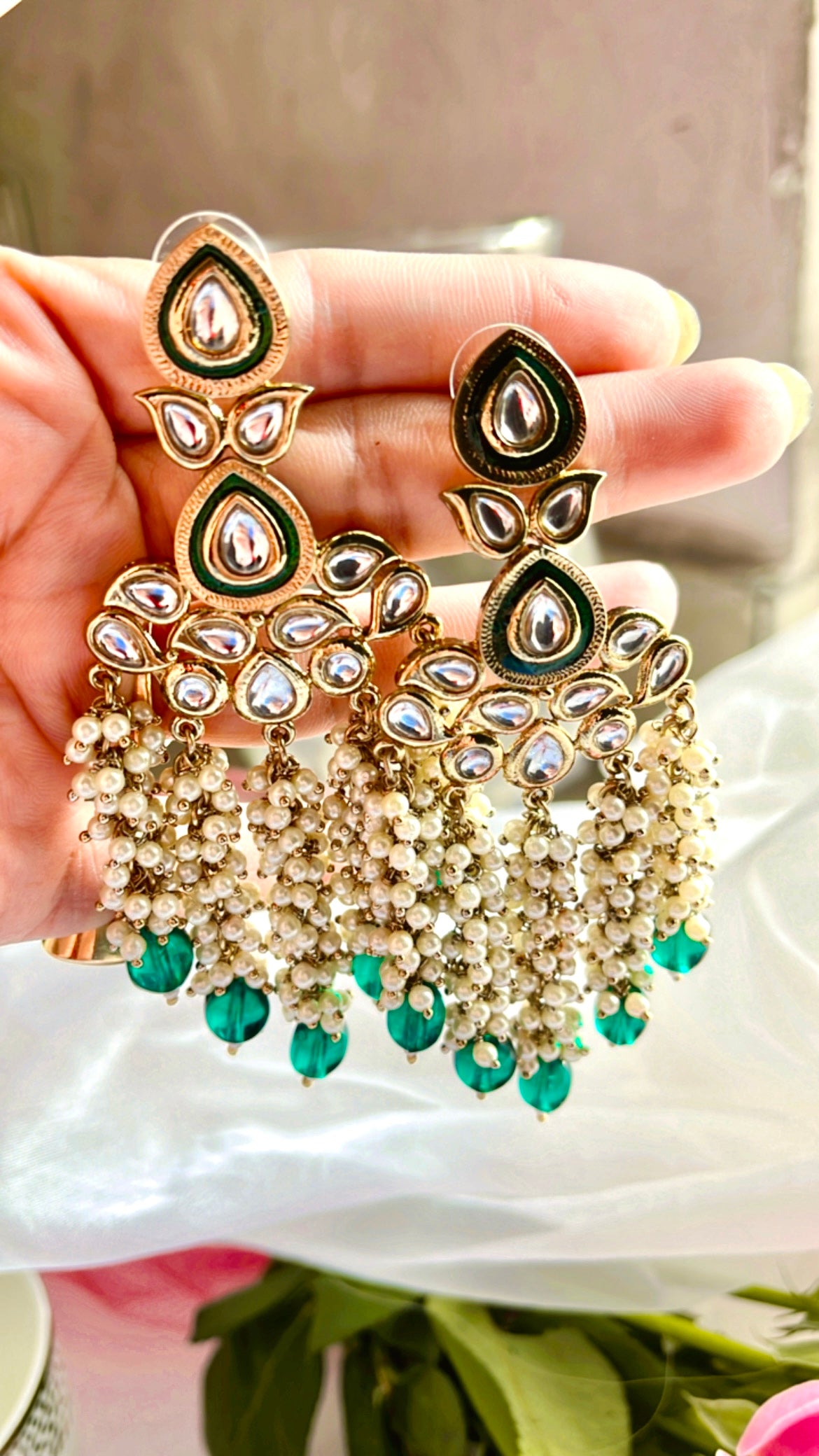 Turquoise Miraya Earring