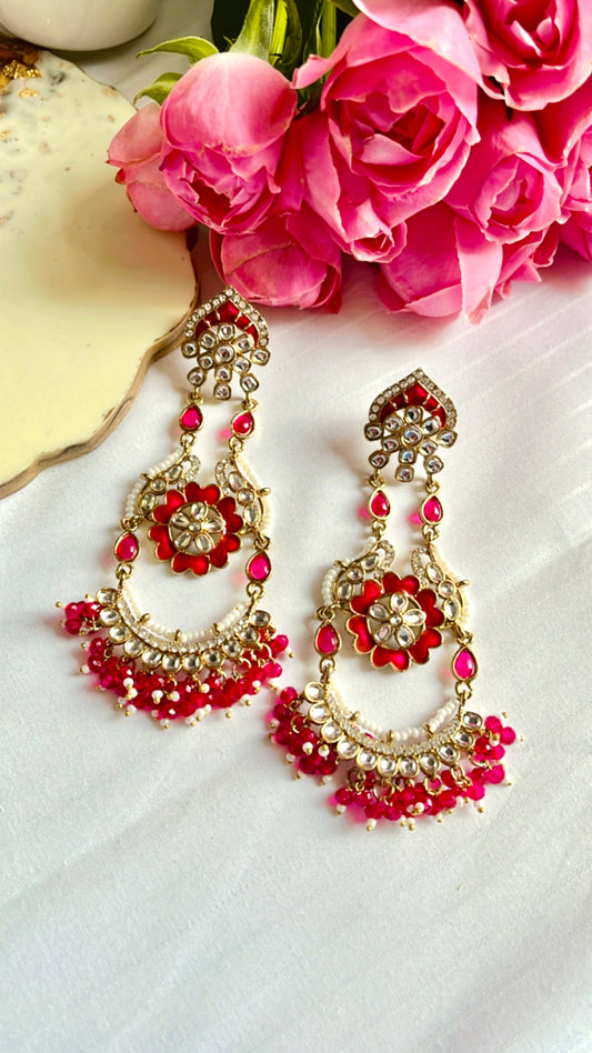 Pink Tia Earring