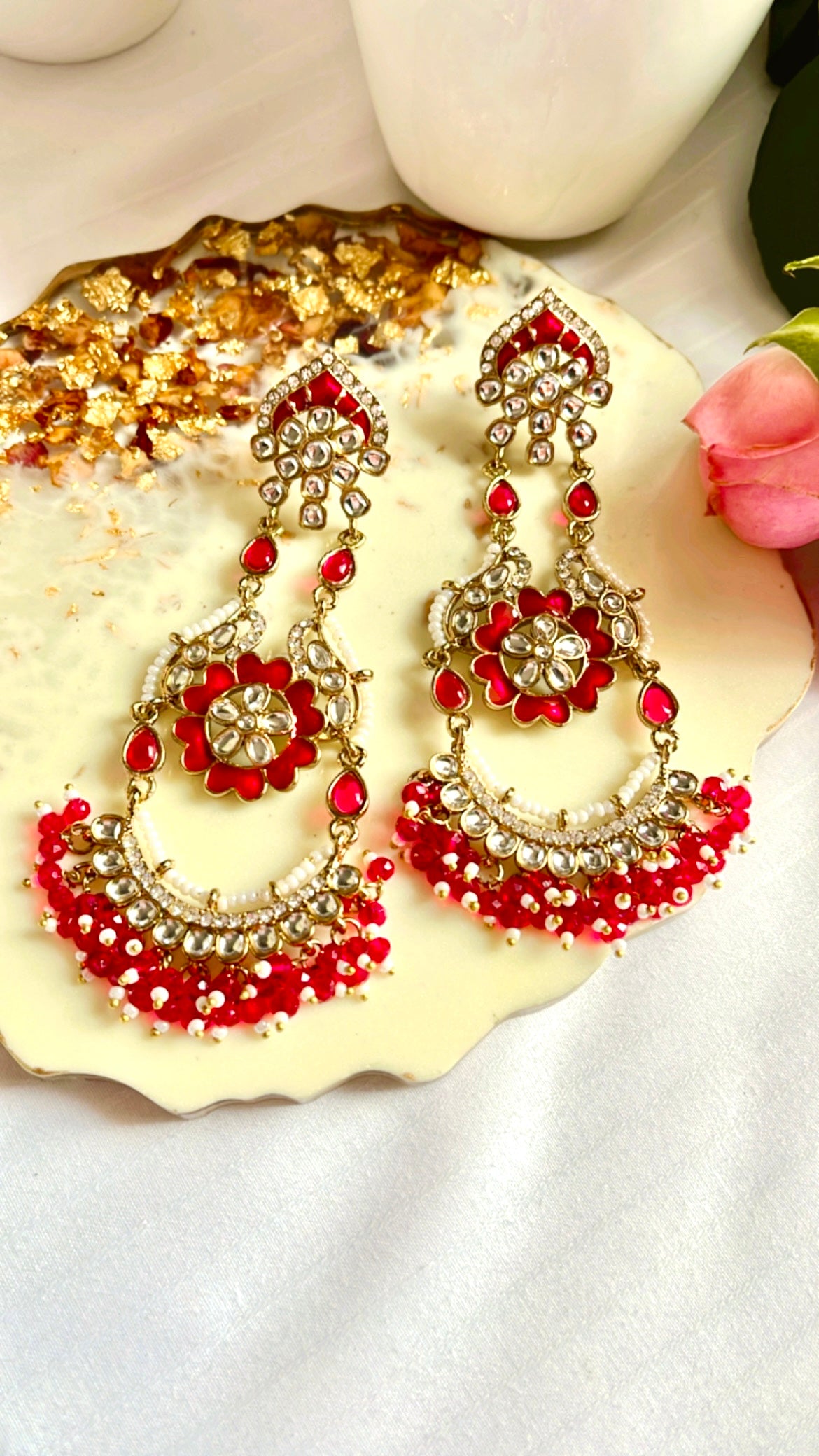 Pink Tia Earring