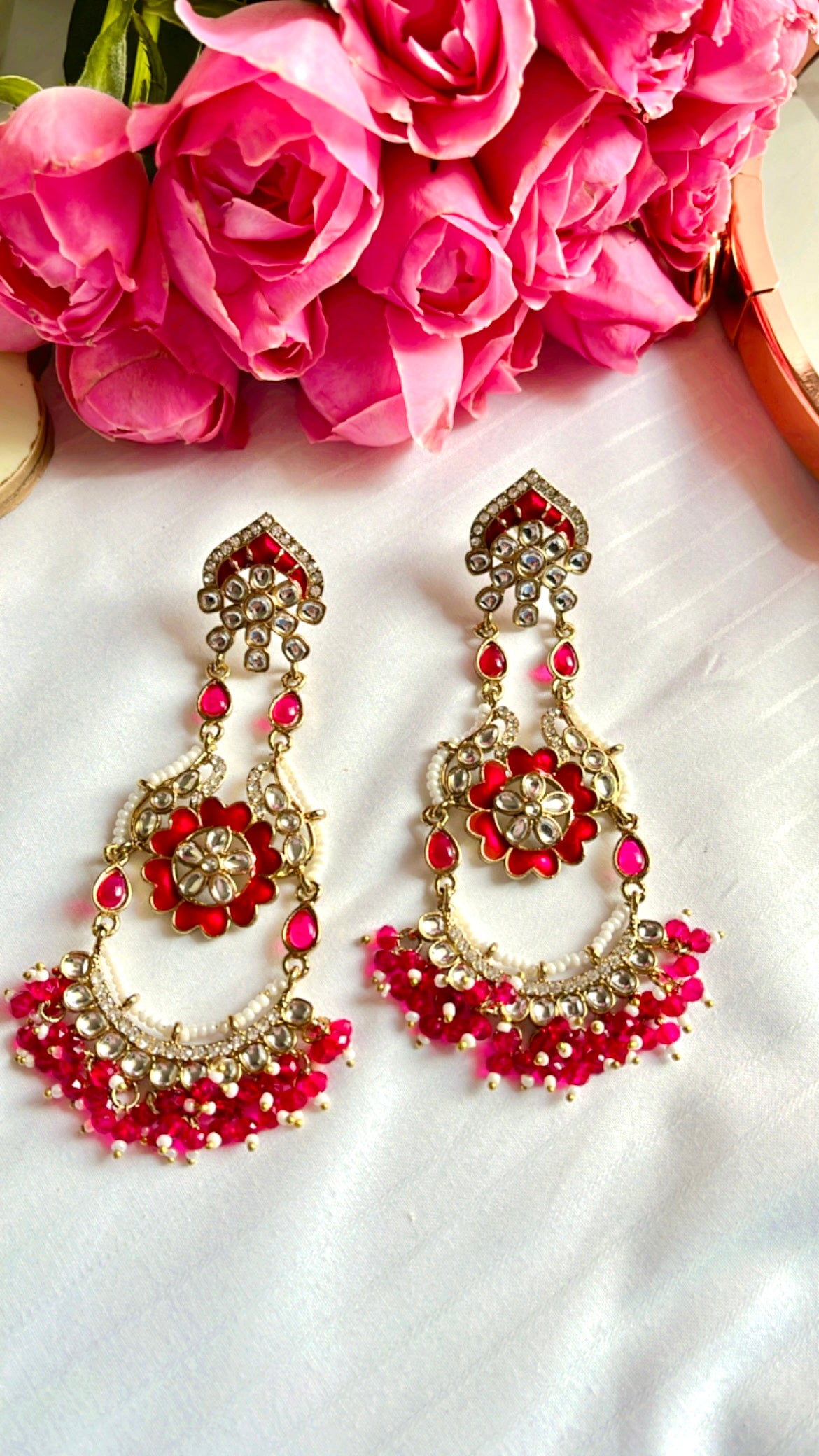 Pink Tia Earring