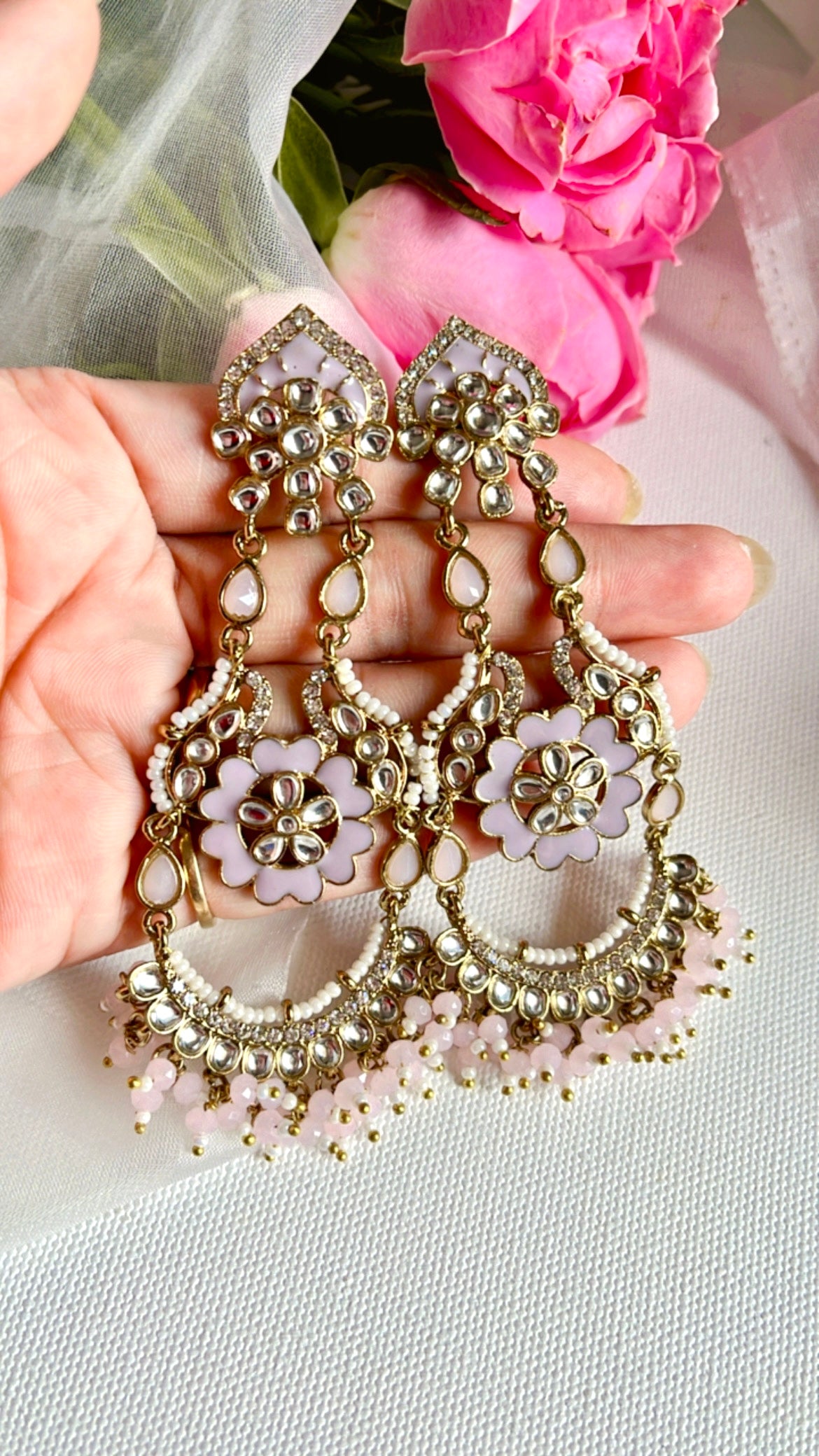 Light Pink Tia Earring