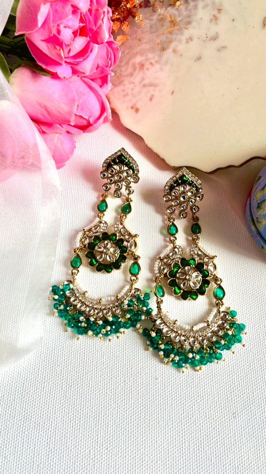 Green Tia Earring