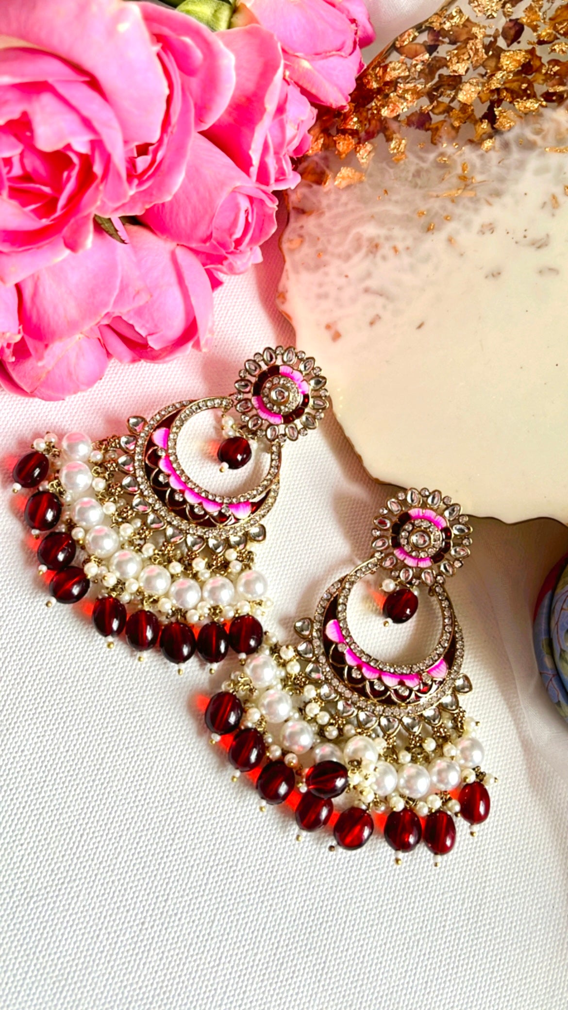 Red Kanshika Earring