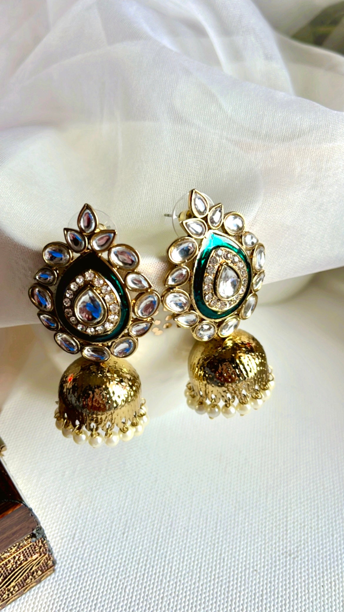 Green Divya Earring