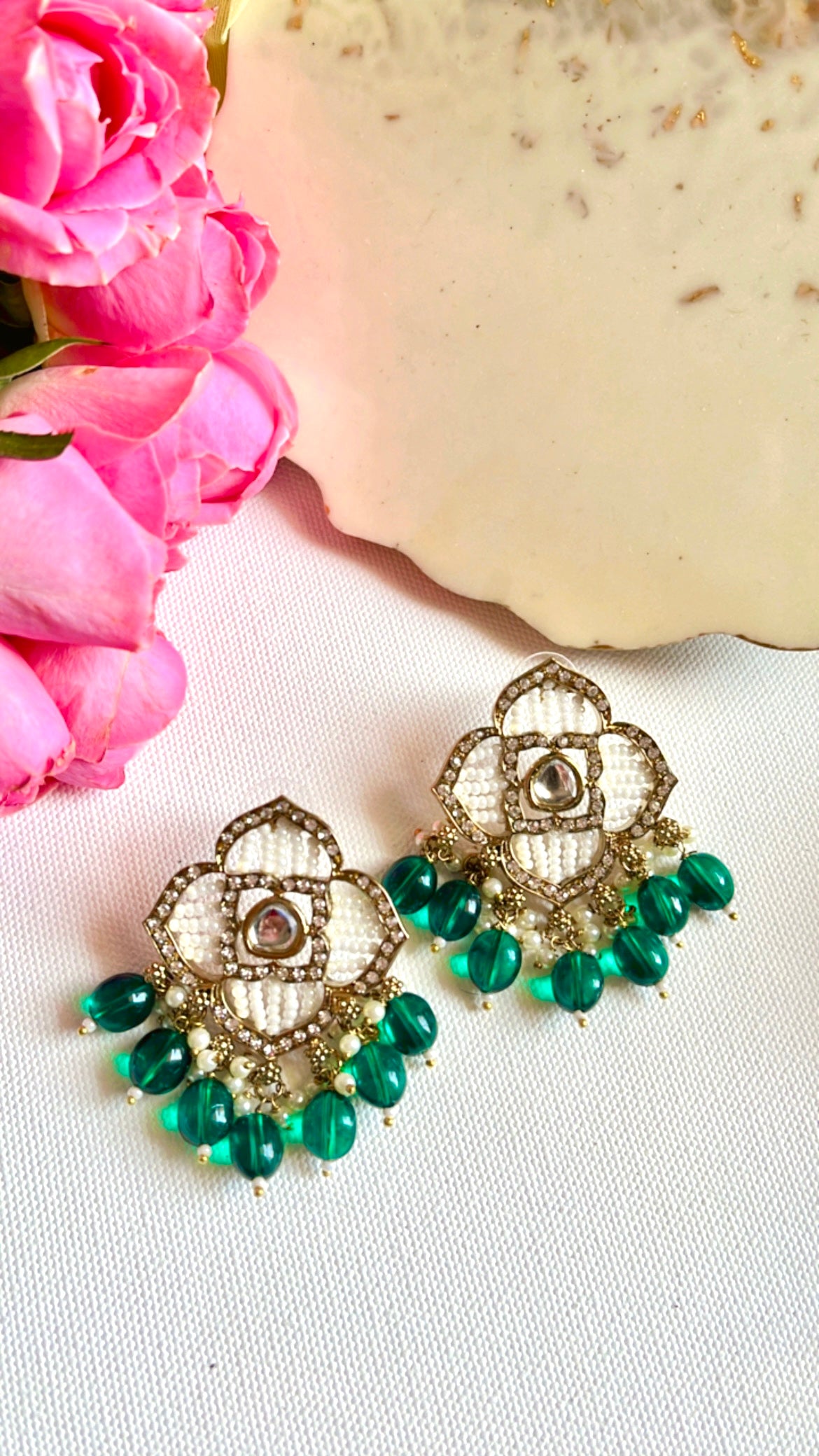 Green Pratika  Earring