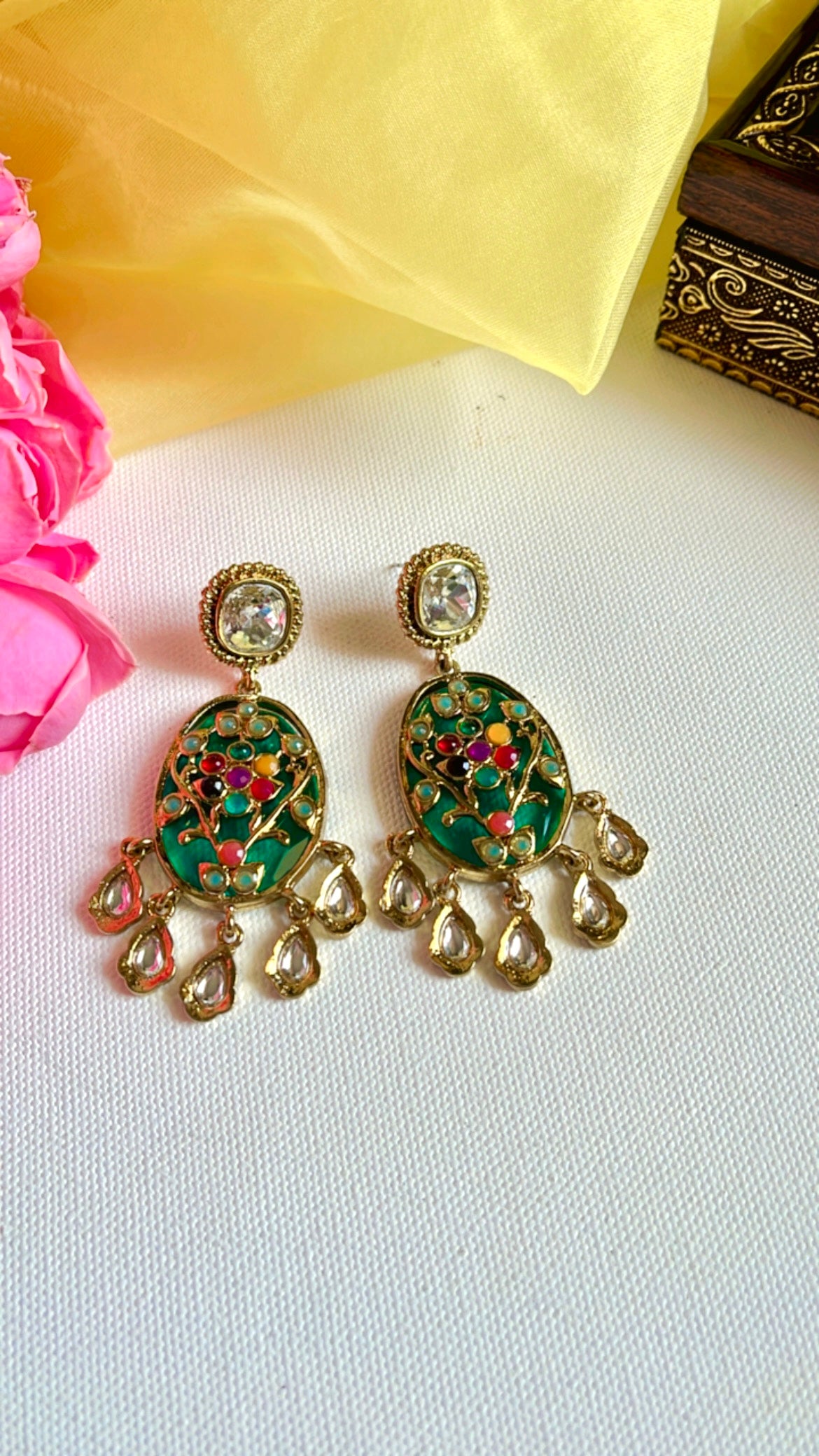 Green Nitya Earring