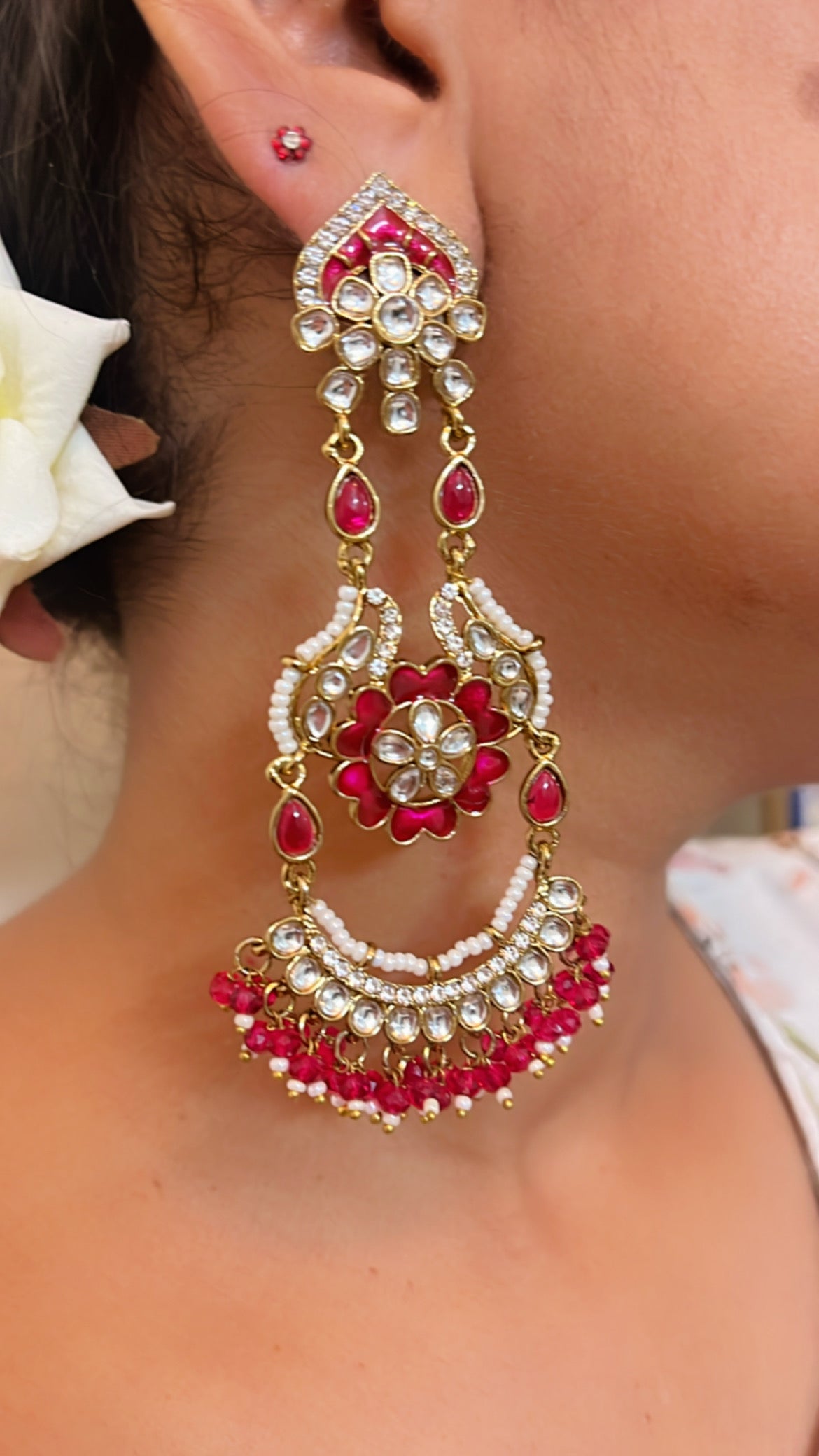 Light Pink Tia Earring