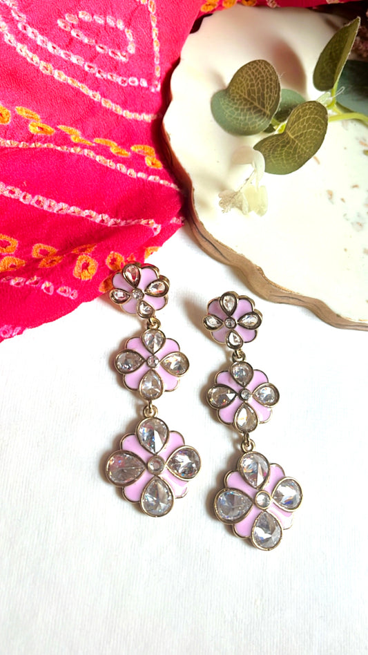 Pink Neeta Earring