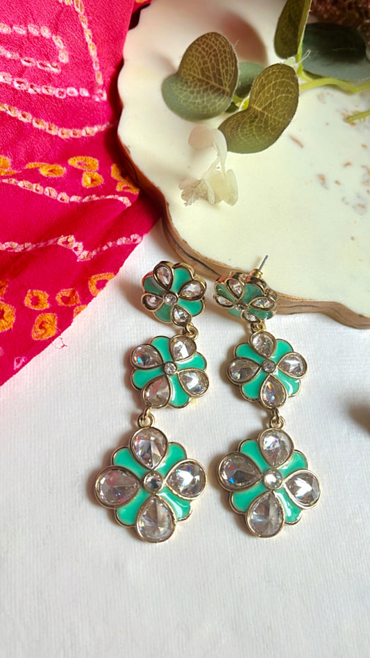 Rama Green Neeta Earring