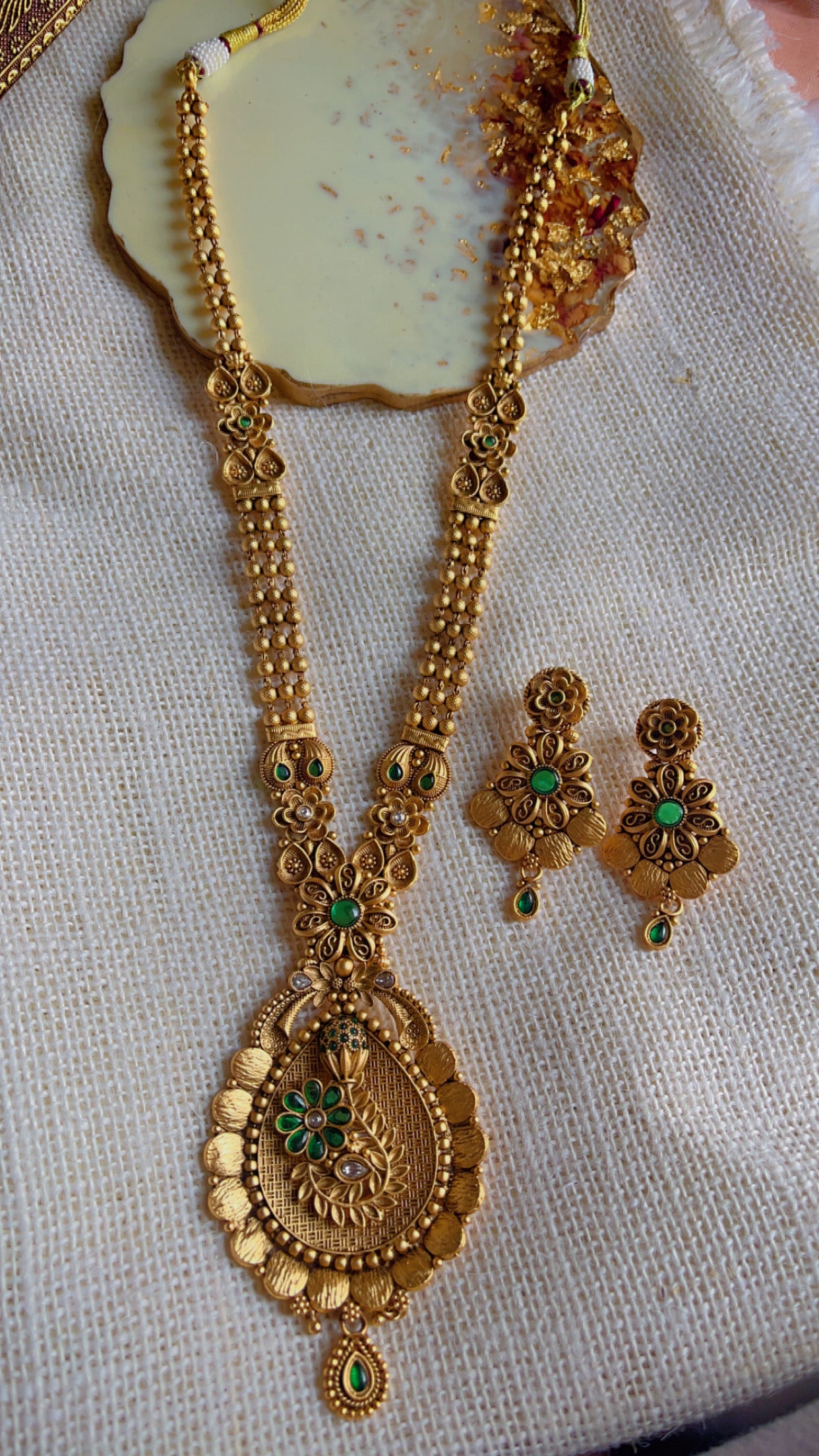 Pushp Temple Neckpiece